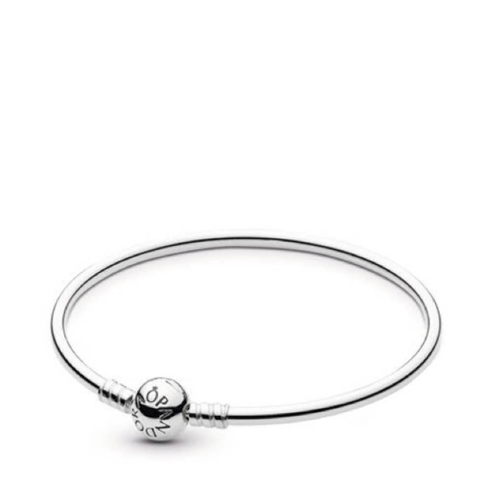 Authentic Pandora Sterling Silver Bangle Bracelet